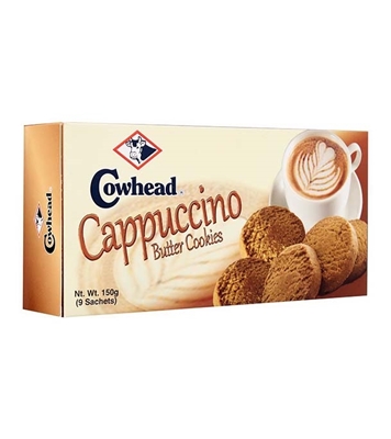 Buy Cowhead Cappuccino Butter Cookies 150gm Online at Best Price