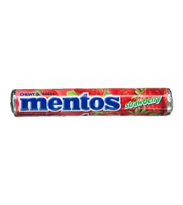 Buy Mentos Strawberry 23.8gm Online