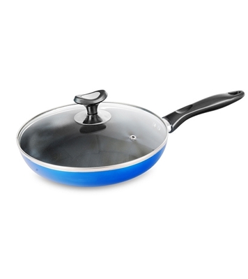 Picture of Topper Nonstick Elegant Fry Pan With Lid Blue 24 Cm