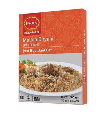 Buy Mutton Biryani 300g Paper Pack Online 
