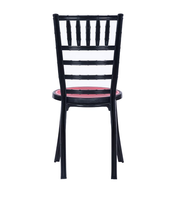 Buy Classic Art Chair Solid Black &  Red Online