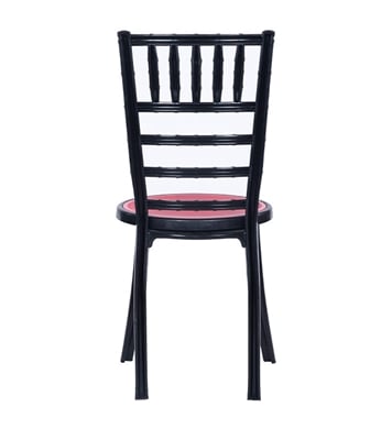 Buy Classic Art Chair Solid Black &  Red Online