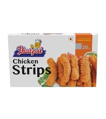 Buy Jhatpot Chicken Strips 250 gm Online