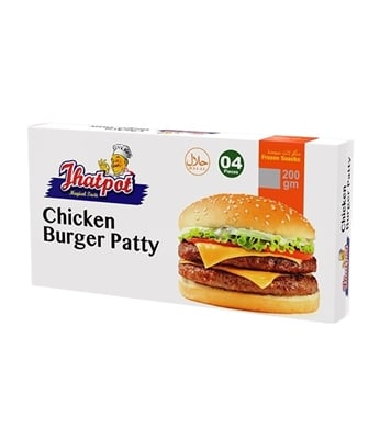 Buy Jhatpot Chicken Burger Patty 200gm