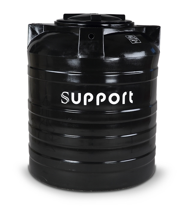 Buy Support Water Tank 7500L -Black Online at Best Price
