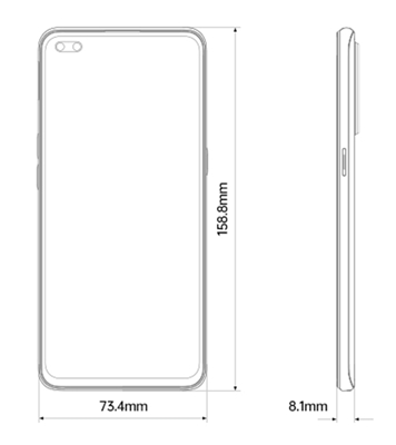 Buy Oppo Reno3 Pro 256GB 8GB RAM Auroral Blue Online