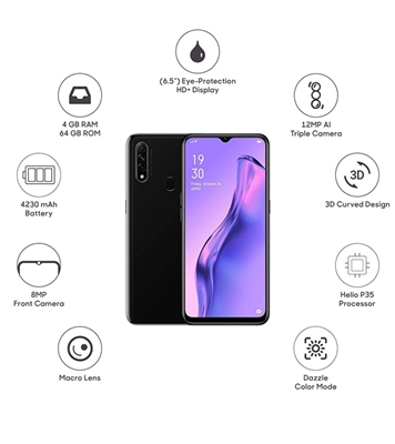 Buy OPPO A31 4GB 128GB Mystery Black Online