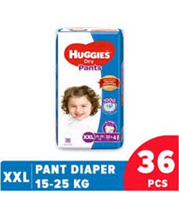Buy Huggies Dry Pants XXL 36pcs 15-25kg Online