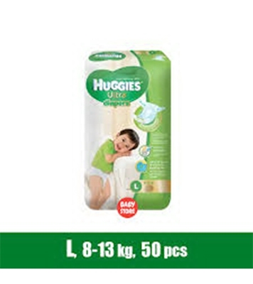 Buy Huggies Ultra Belt L 50 pcs 8-13kg Online
