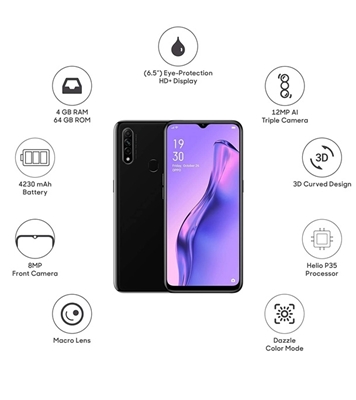Buy OPPO A31 4GB 128GB Mystery Black Online