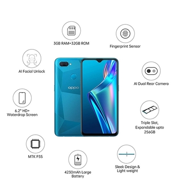 Buy OPPO A12 3GB 32GB Blue Online