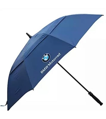 Buy BMW Double Layer Foldable Umbrella Blue 28" Online at Best Price