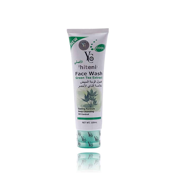 yc whitening face wash green tea extract reviews
