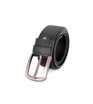 Buy Men's Stylish Leather Waist Belt Black Online at Best Price
