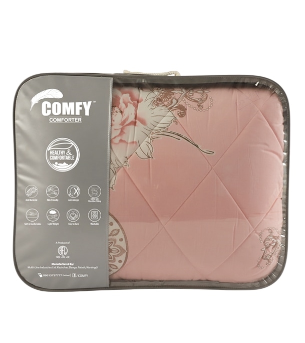 Buy Comfy Comforter Double 233cm x 208cm(Premium Pink) Q-113 Online