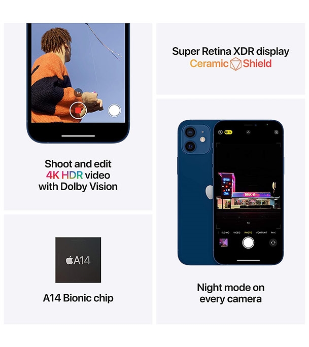 Buy iPhone 12 64GB Blue Online