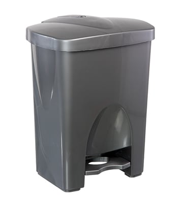 Buy Paddle Bin 15L Silver Online