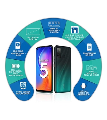 Buy TECNO Spark 5 Pro 4GB 64GB Ice Jadeite Online 