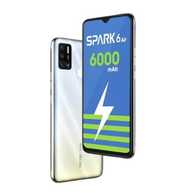 Buy TECNO SPARK 6 Air 3GB 64GB Cloud White Online
