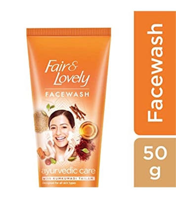 Buy Fair & Lovely Ayurvedic Face Wash 100ml Online