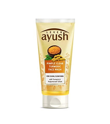 Buy Ayush Anti Pimple Turmeric Face Wash 80gm Online
