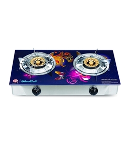 Double Glass Ng Gas Stove Bluebell