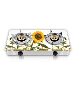 Buy VISION NG Double Glass Gas Stove Sun Fl 3D Online