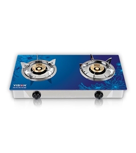 Buy VISION NG Double Glass Gas Stove Sky 3D Online