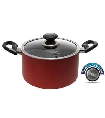 Topper Nonstick Glamour Casserole With Lid IB (Red) 28 cm