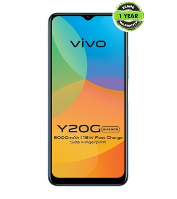 Buy vivo Y20G 6GB 128GB Purist Blue Online 