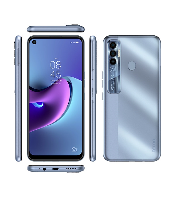 Buy TECNO Spark 7 Pro 4GB 64GB Alps Blue Online