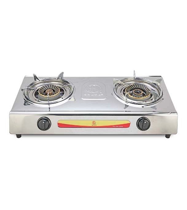 Buy RFL Double Stainless Steel Auto Gas Stove 204 SRB LPG Online at