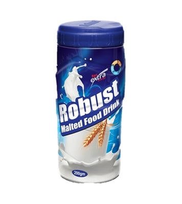 Buy PRAN Robust Malted Food Drink 200gm Jar Online