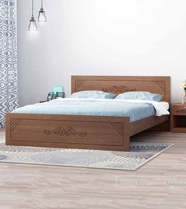 Regal Lotus Laminated Board Double Bed Regal Lotus Laminated Board Double Bed