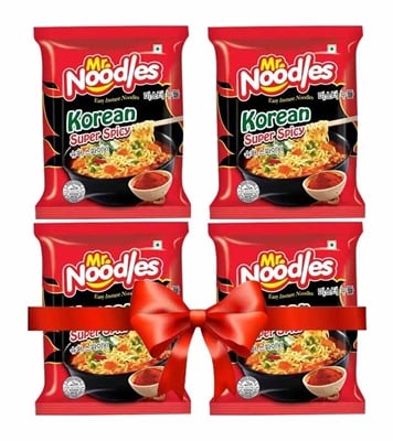 Buy Mr. Noodles Korean Super Spicy 62gm  4 pcs Combo Online