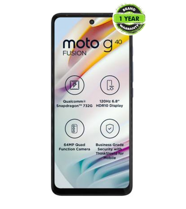 Buy Motorola G40 Fusion 6GB RAM 128GB ROM Dynamic Gray Online