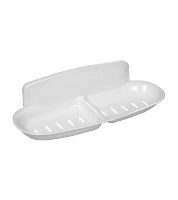 Buy Double Deluxe Soap Case White Online at Best Price