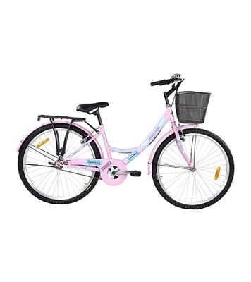 Picture of Duranta Angellena Ladies Single Spd 26" Bicycle with Basket and Carrier