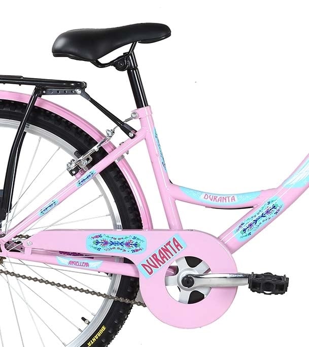 Picture of Duranta Angellena Ladies Single Spd 26" Bicycle with Basket and Carrier