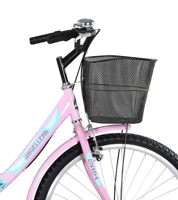 Picture of Duranta Angellena Ladies Single Spd 26" Bicycle with Basket and Carrier