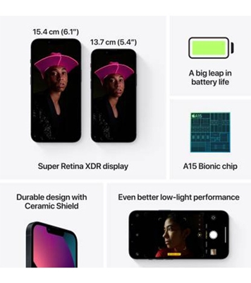 Buy Apple iPhone 13 256GB Midnight online at Best Price