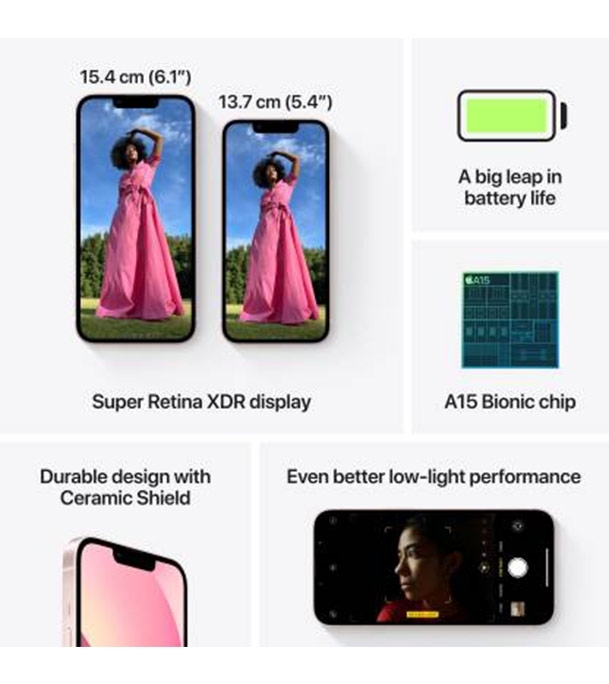 Apple iPhone 13 256GB Mini Pink