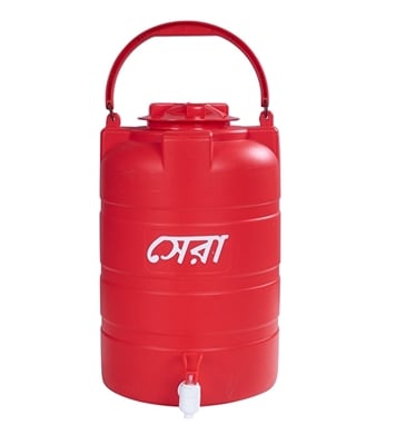 Buy Sera 20L BLOW Tank with TAP Red Online at Best Price