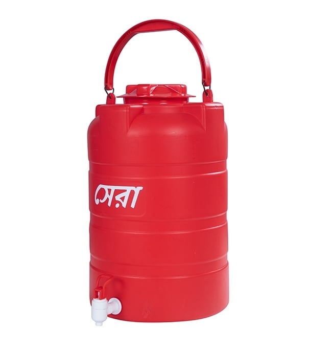 Buy Sera 20L BLOW Tank with TAP Red Online at Best Price