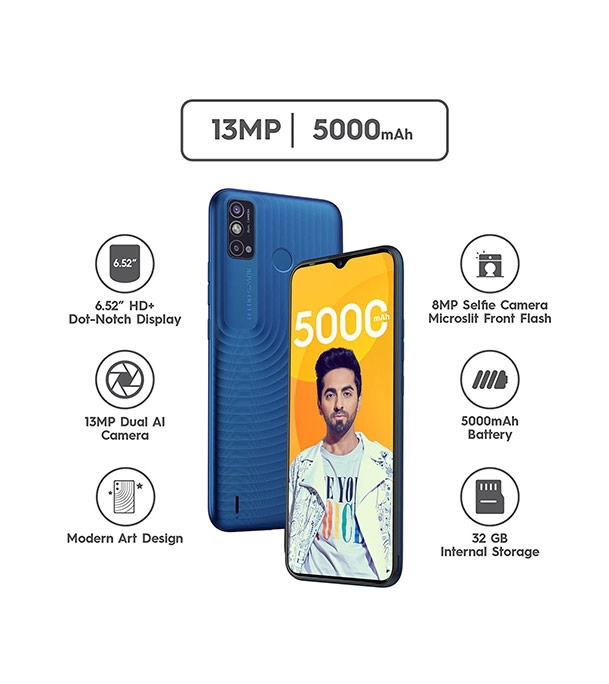 Buy Tecno Spark 6 Go 2GB 32GB Galaxy Blue Online at Best Price