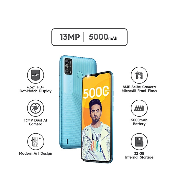 Buy Tecno Spark 6 Go 2GB 32GB Maldives Blue Online at Best Price