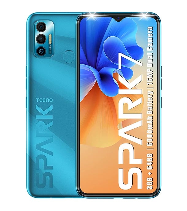 Buy Tecno Spark 7 3GB 64GB Morpheus Blue Online at Best Price