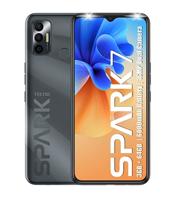Buy Tecno Spark 7 3GB 64GB Magnet Black Online at Best Price