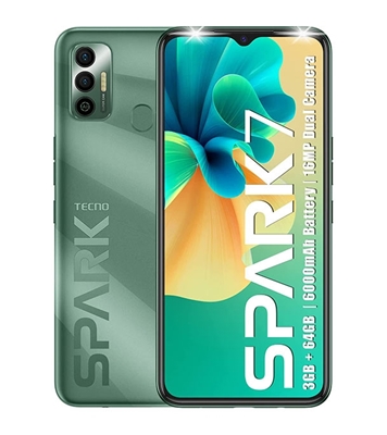 Buy Tecno Spark 7 3GB 64GB Spruce Green Online at Best Price