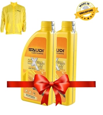Buy Saudi 4T Synthetic 20W40 API SN JASO MA2 1L Combo Online